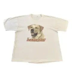 ◯*様 80s90s USA製 ラブラドールレトリーバー プリント tシャツ X