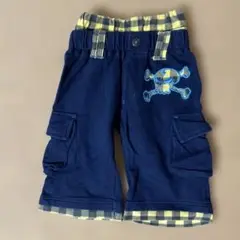 バックプリントハーフズボン