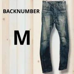 BACKNUMBER サイズ:28(71cm) ジーンズパンツ　濃いブルー
