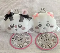 ちいかわ ミニがま口リボン モモンガ＆ちいかわ セット