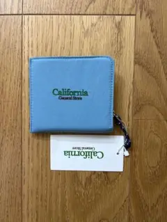 California General Store 三つ折り財布 水色