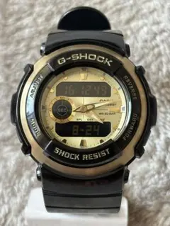 CASIO G-SHOCK Gショック　ブラック ゴールド G-300G-9