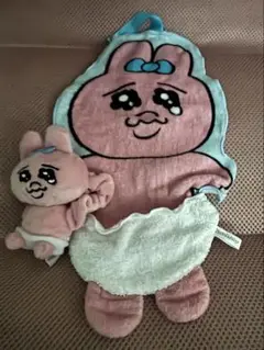 おぱんちゅうさぎ タオル シュシュ