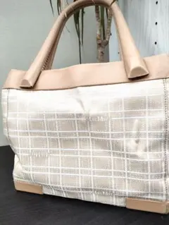 Max Mara ハンドバッグ 牛革/ナイロンコンビ 軽量