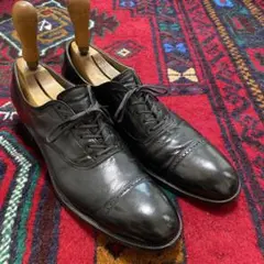 vintage 　フローシャイム　キャップトゥ 青窓　50s USA製 US10