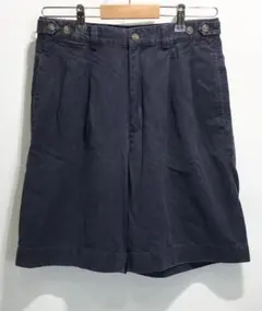 80s BANANA REPUBLIC タック入り コットン ショーツ 30