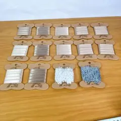 リボンセット　14セット　ゴールド