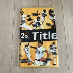 ソフトバンクホークス 20周年記念タオル