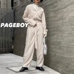 PAGEBOY 長袖オールインワン ボイラースーツ