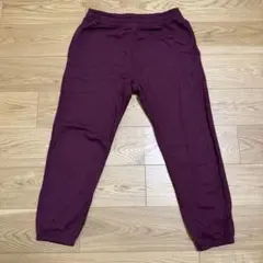 H&M 廃盤 Blank Staples スウェットパンツ バーガンディ M