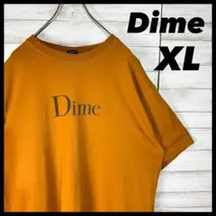 3522 Dime 　 ダイム　　デカロゴ　Tシャツ　XL　オレンジ　半袖