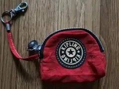 KIPLING ポーチ(小物入れ、小銭入れ) レッド