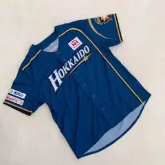北海道日本ハムファイターズ ユニフォーム フリーサイズ 青 半袖