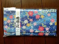 長財布　縮緬小紋