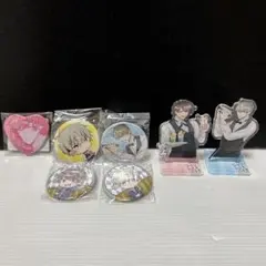 リーマンラブホ男子会 すめし アクリルスタンド 缶バッジ