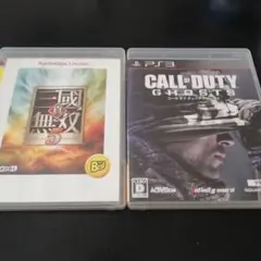 PS3ソフト　三国無双5　コールオブデューティゴースト　CODG
