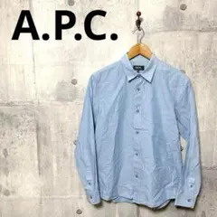 A.P.C. アーペーセー メンズ 長袖シャツ XS ブルー