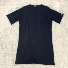 希少▲Champion チャンピオン▲スポーツウェア ひざ丈ワンピース 紺M