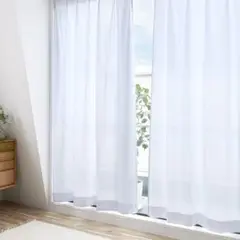 ☆UVカットカーテン 遮熱 保温 省エネ 節電対策 100cm×188cm2枚組