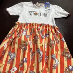 新品　トイストーリー　ワンピース　100