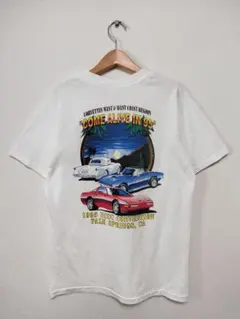 90s USA製 イベント レーシング アメ車 シングルステッチ Tシャツ