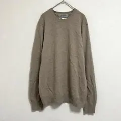 シンプリシテェ ウール カシミヤ ニットセーター 【S】 ブラウン メンズ
