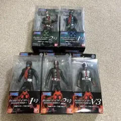 【ソフビ魂】仮面ライダー THE FIRST＆NEXT 1号・2号・V3 計5体 ソフビ魂】仮面ライダー THE FIRST＆NEXT 1号・2号・V3 計5体