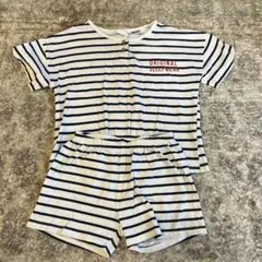 ストライプ柄パジャマセット　zara　98cm