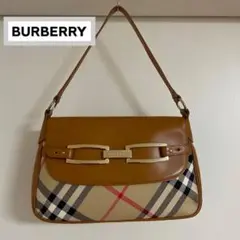 BURBERRY バーバリー バッグ ハンドバッグ ノバチェック 三陽商会