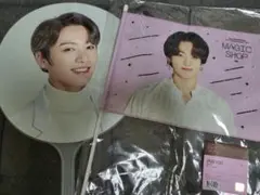 BTS ジョングク グク JUNGKOOK うちわ フラッグ 公式 セット