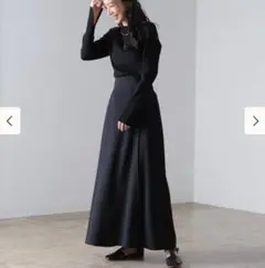 美品❤︎AK+1❤︎ピンタックロングスカート