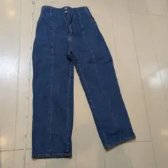 ハイウエストデニムパンツ