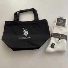 ▪︎未使用品▪︎U.S.POLO ASSNバッグ＆POLO RACE ソックス
