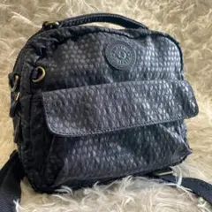Kipling CANDY 2WAY ショルダーバッグ ミニリュック ブラック