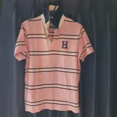 TOMMY HILFIGER　ピンクのポロシャツ
