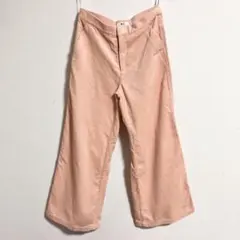 ユニクロC コーデュロイワイドパンツ　ピンク　58