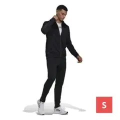 Sサイズ adidas アディダス スリム ジップ トラックスーツ セットアップ