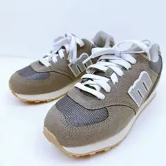 ★極美品★MOZ スニーカー スエード 箱付き 23.0㎝