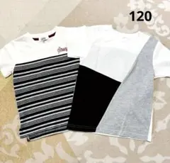 半袖Tシャツ　2枚セット　120 男の子　まとめ売り
