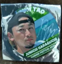 DRUM TAO　原口 純一さんの缶バッジ 2025　夏フェスVer.