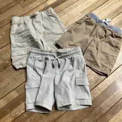 半ズボン 3点セット XS (4/5) 4〜5歳用