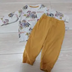ユニクロ　ベビー 長袖パジャマ パウパトロール