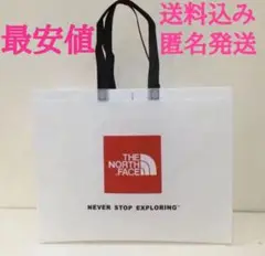ザ・ノースフェイス 軽量 トートバッグ ホワイト 新品未使用品 エコバッグ