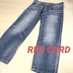 RED CARD レッドカード クロップドデニム 23 64504