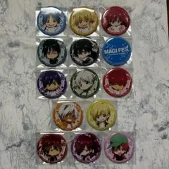 マギ　マギフェス　缶バッジ　コンプリート