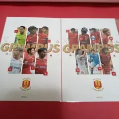 名古屋グランパス　ポストカード　2点セット　ラッフルくじ
