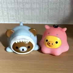 リラックマ うみリラきぶんマスコットライト ちゃいろいこぐま・キイロイトリ
