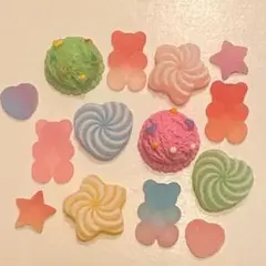 ジビッツチャーム　クロックスサンダルアクセサリー　お菓子　デコパーツ