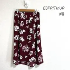 【ESPRITMUR】エスプリミュール　フラワースカート　超美品