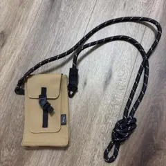 スマホショルダーバッグ ベージュ